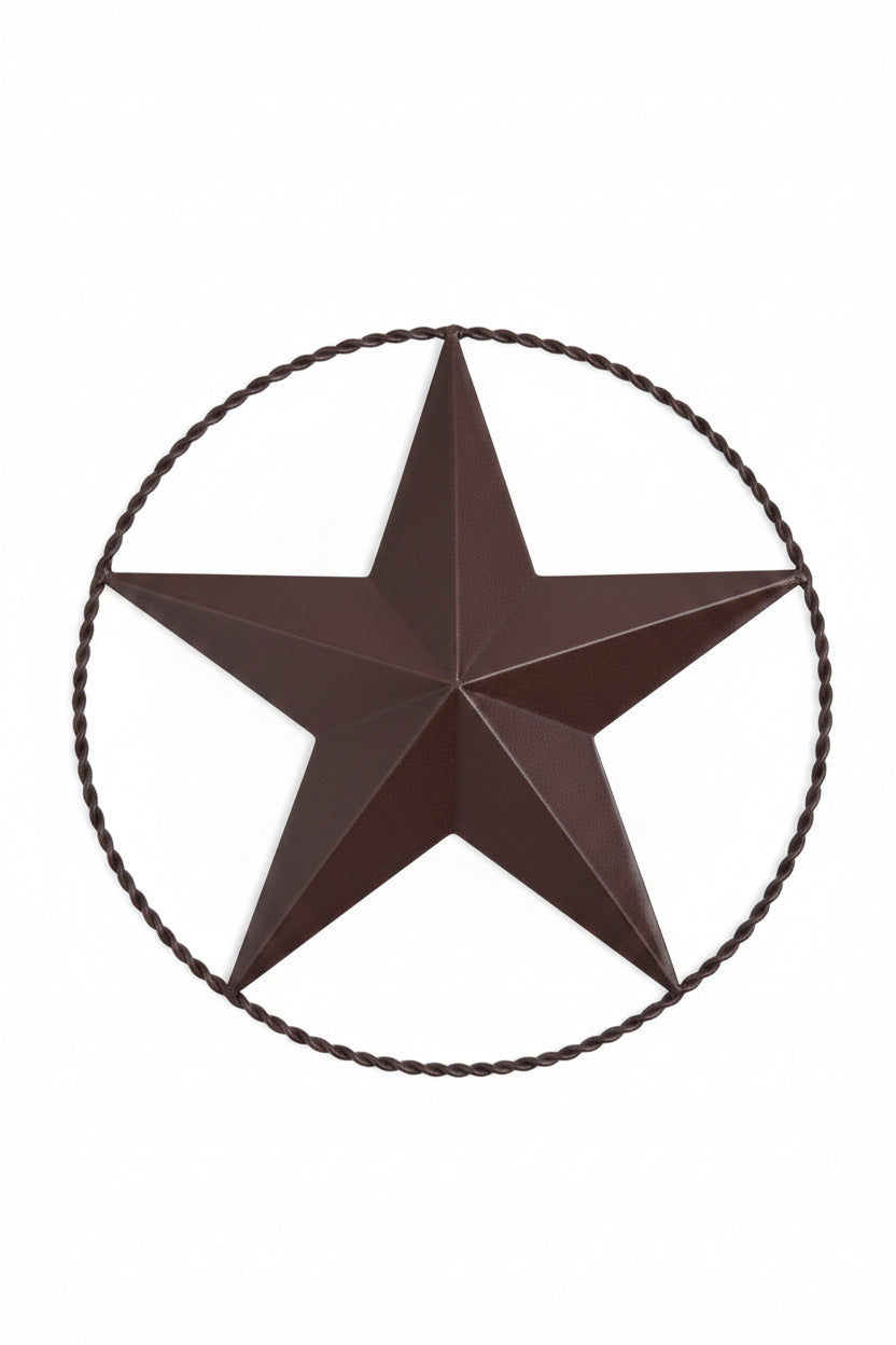 THANK YOU - Texas Lone Star with Thin Twisted Wire