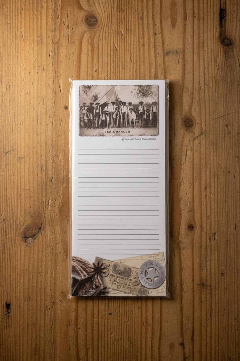 THANK YOU - Texas Rangers Notepad