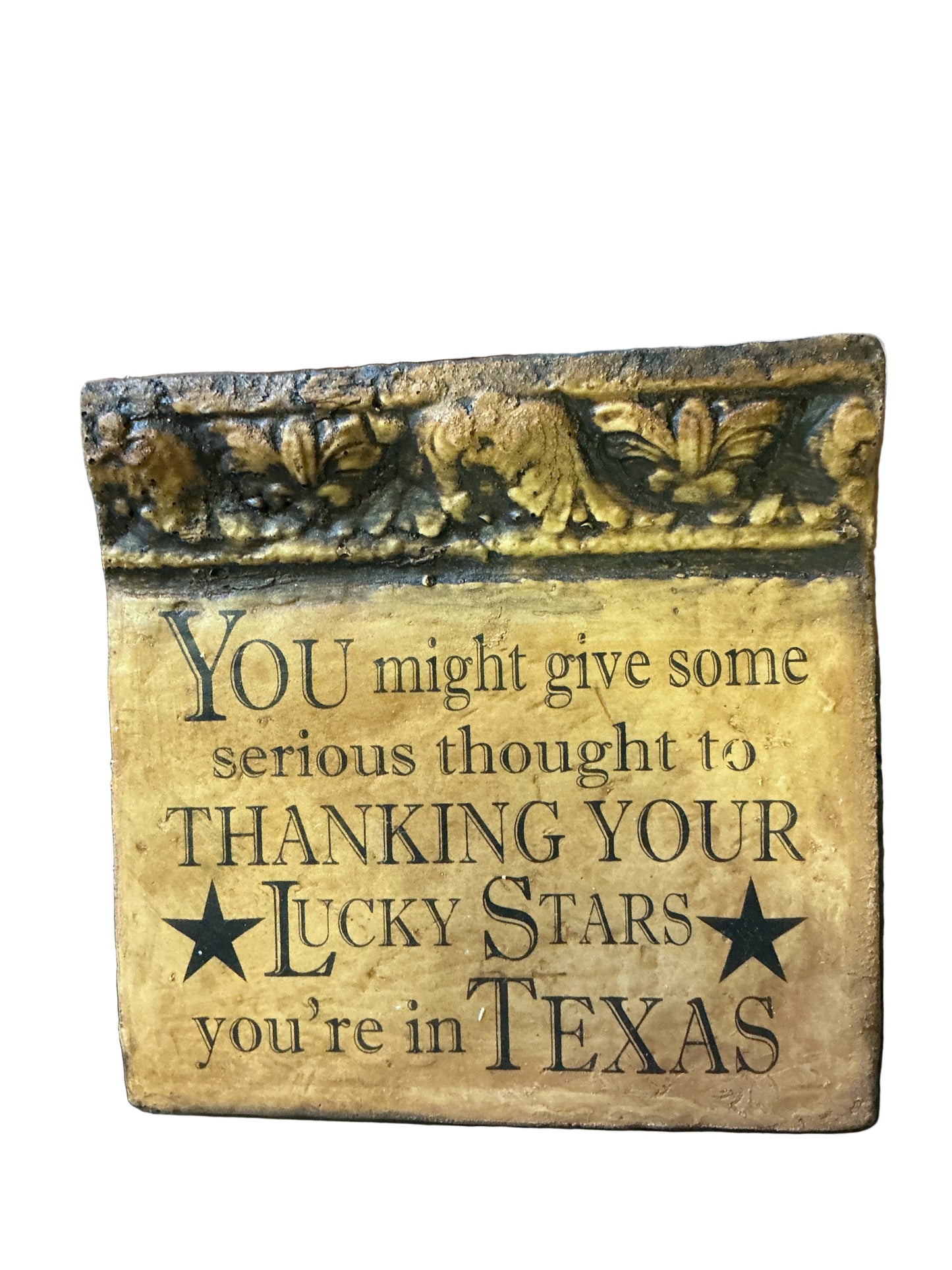 THANK YOU - Hand Cast Stone - You Might Give Some Serious Thought to Thanking...