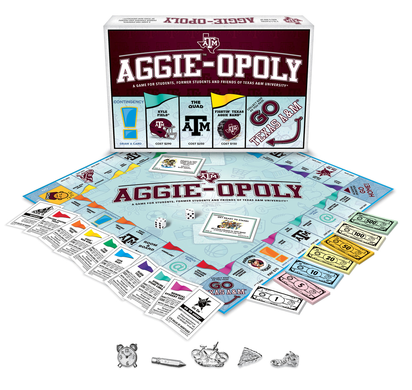 Aggie-Opoly - The Monopoly Board Game for Texas Aggies