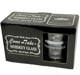 Come & Take It Whiskey Glass (2)