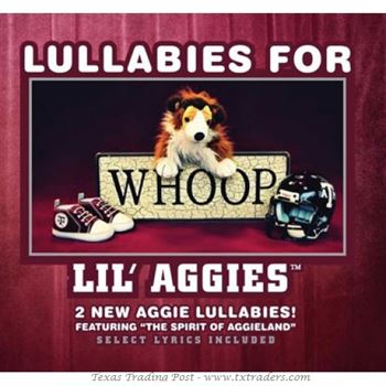 Lullabies for Lil' Aggies CD - Perfect Baby Gift for Baby Aggies