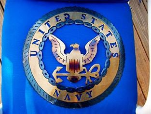 Military - United States Navy Metal Art
