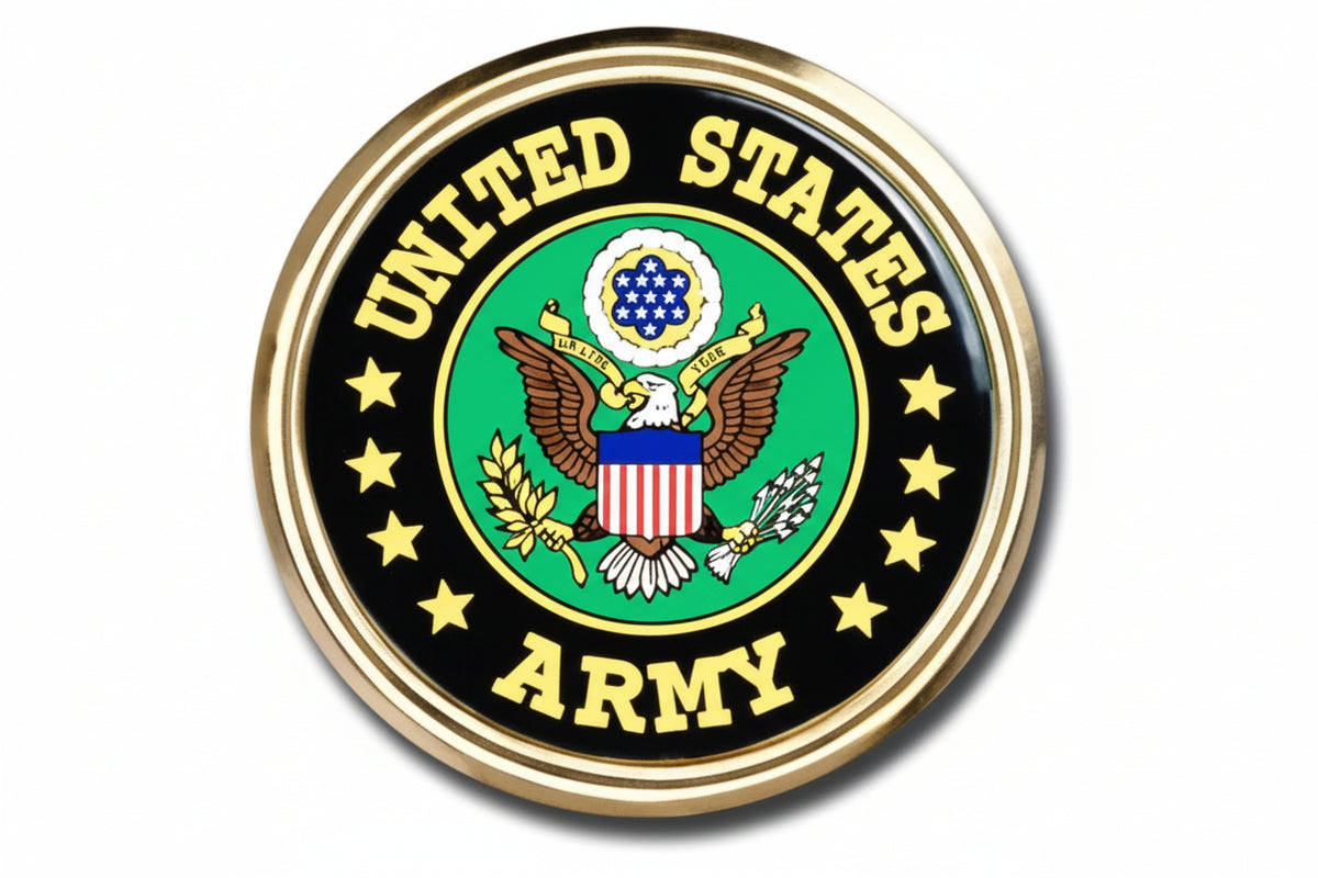 Car or Truck Auto Emblem - United States Army