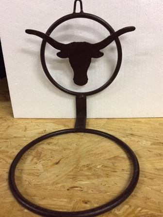Texas Longhorn Plant Holder