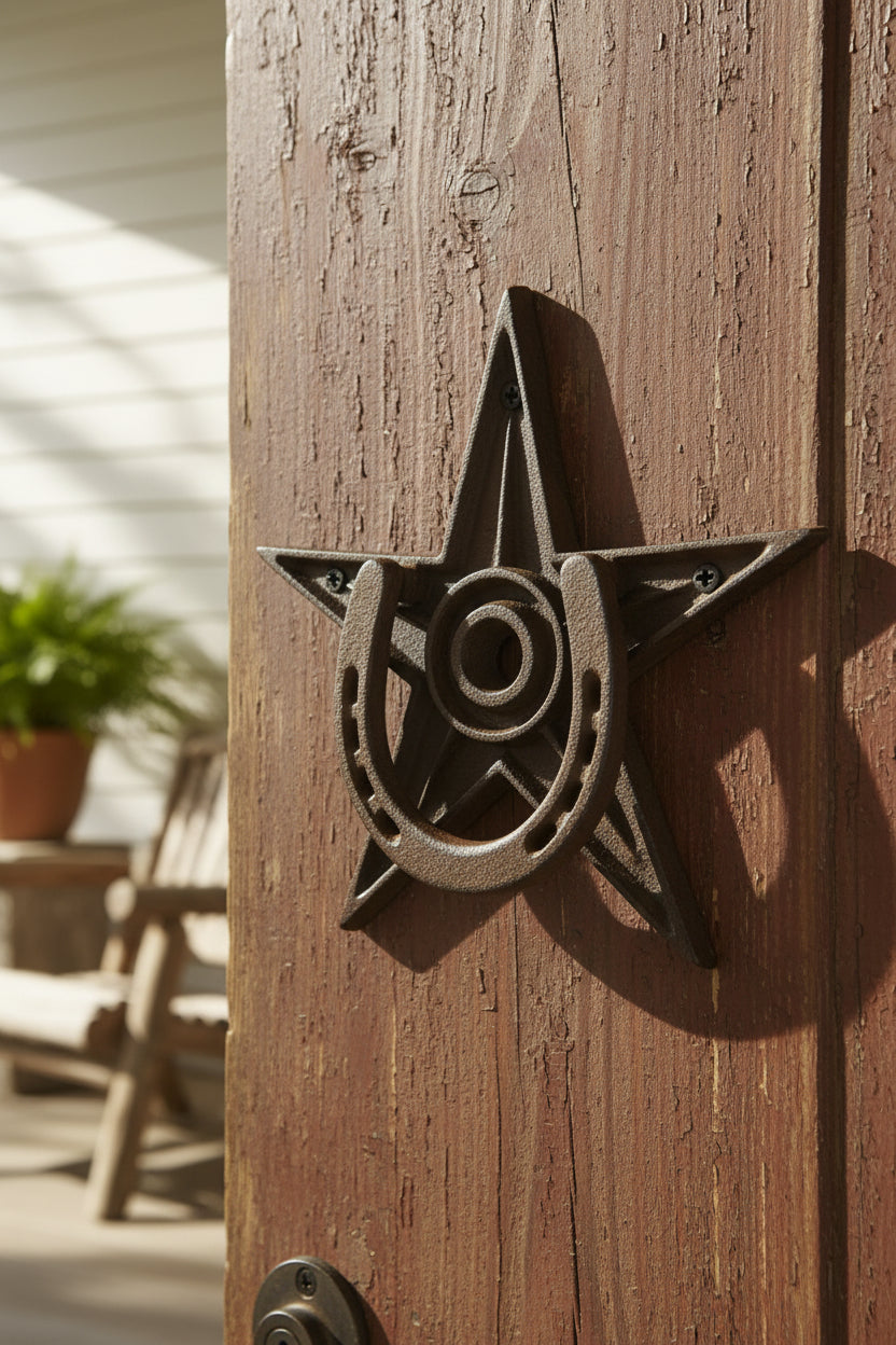 THANK YOU - Texas Horseshoe & Lone Star Door Knocker