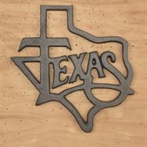 Texas Size & Shape Iron Trivet