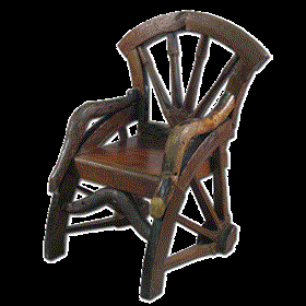 Office Chair Wheel on Wagon Wheel Chair Quarter Wheel Texas Furniture