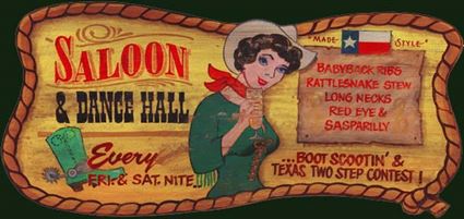 Saloon Sign