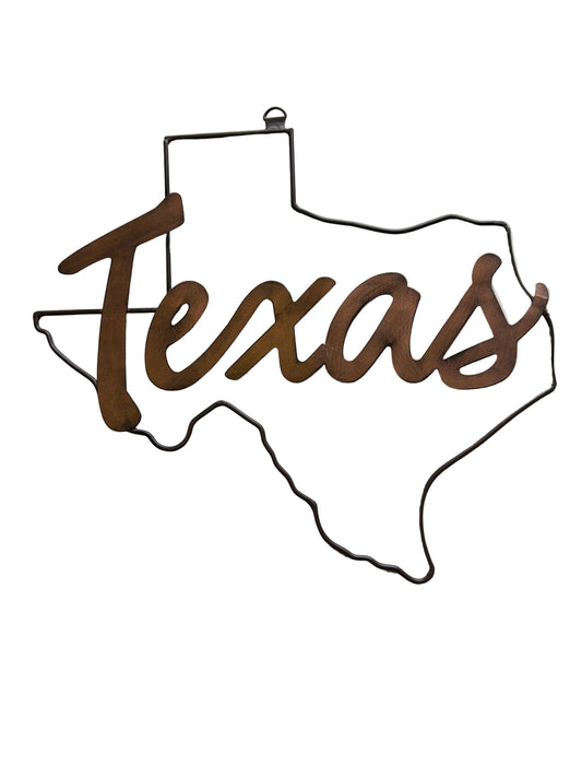 THANK YOU - Texas Metal Wall Decor