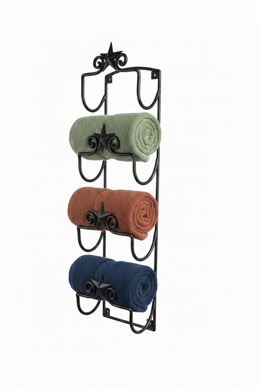 THANK YOU - Texas Lone Star Rolled Towel Rack