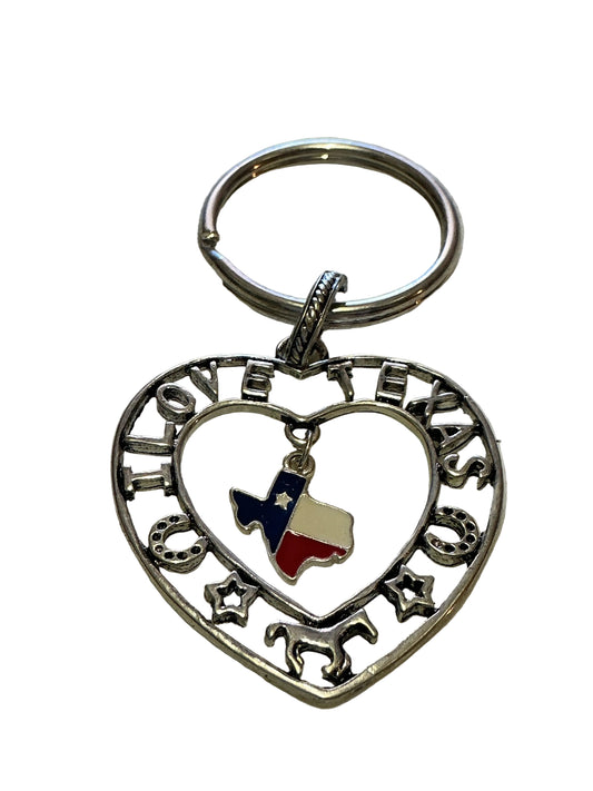 THANK YOU - I Love Texas Key Ring