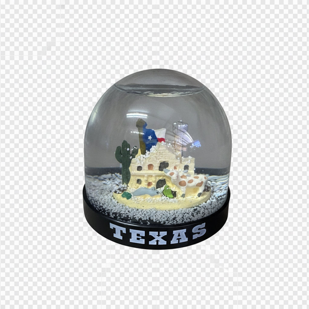 THANK YOU - Texas Alamo Snowglobe