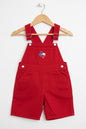 THANK YOU - Toddler Texas Short Overalls - Size 4T