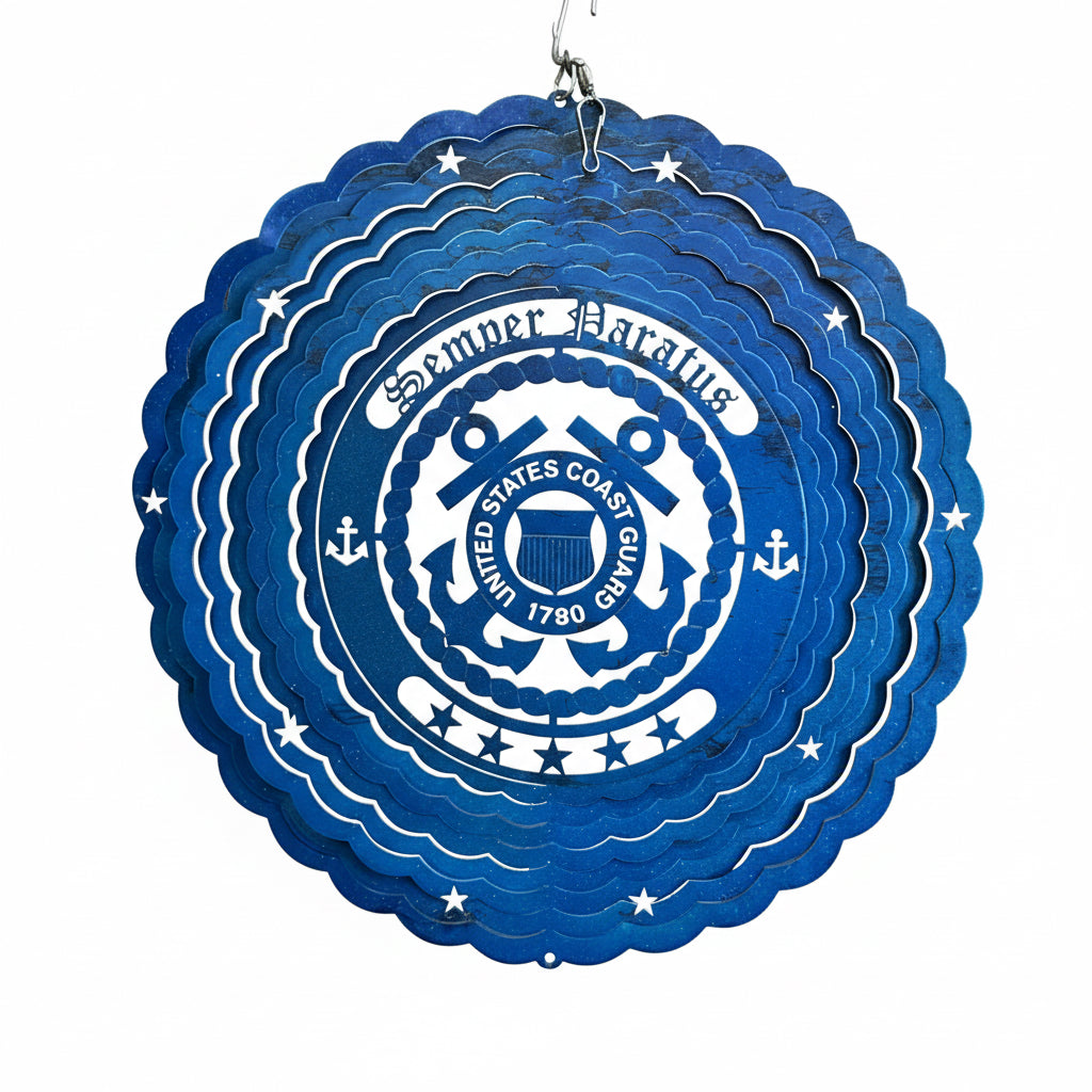 THANK YOU - United States Coast Guard Wind Spinner