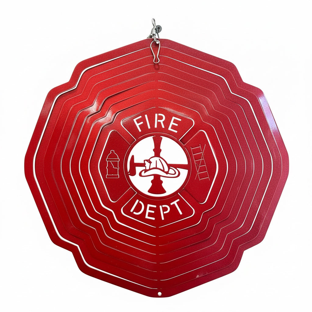 THANK YOU - Wind Spinner - Fire Department
