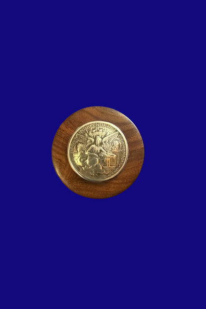 THANK YOU - Texas Independence Remember the Alamo Wood Wine Stopper