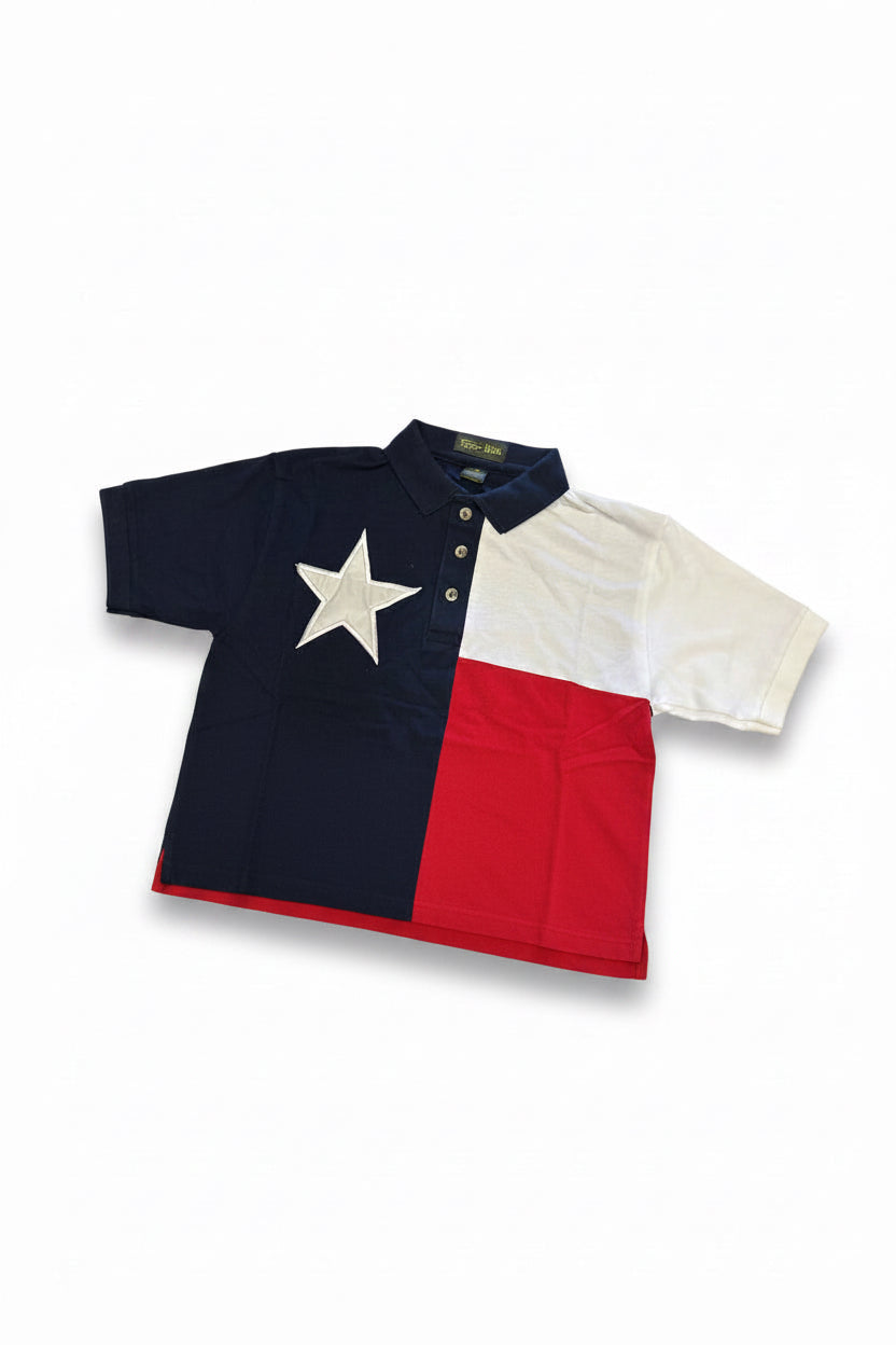 THANK YOU - Texas flag cotton polo