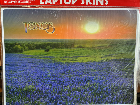 THANK YOU - Texas Bluebonnet Skin for your Laptop