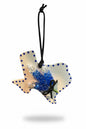 THANK YOU - State of Texas with Bluebonnets Ornament