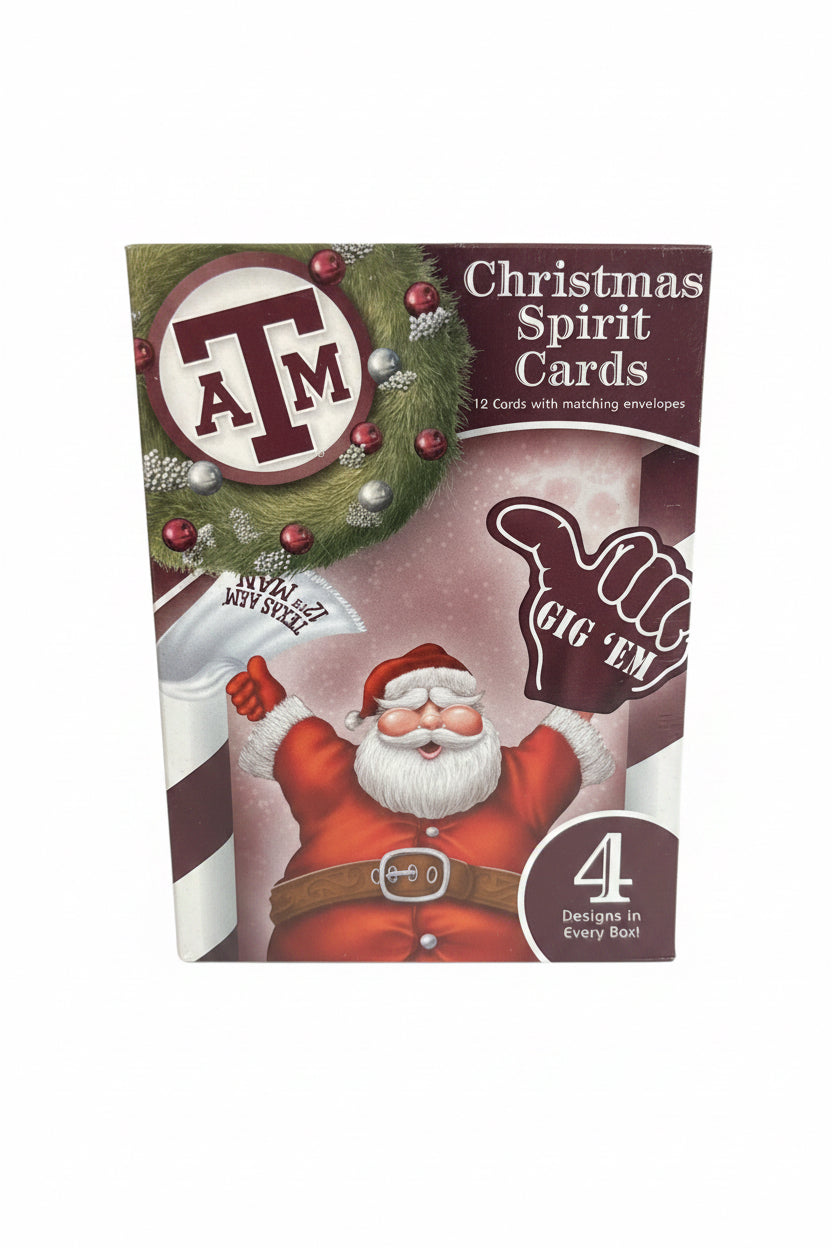 THANK YOU - Texas A&M Christmas Spirit Cards