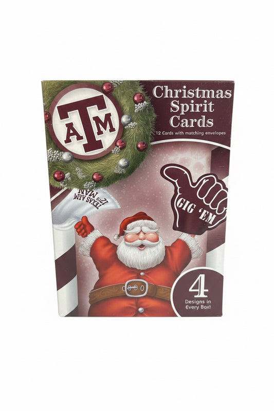 THANK YOU - Texas A&M Christmas Spirit Cards