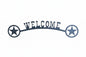 THANK YOU - Metal Welcome Sign with Lone Star emblems