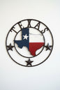 THANK YOU - State of Texas with barbed wire metal art