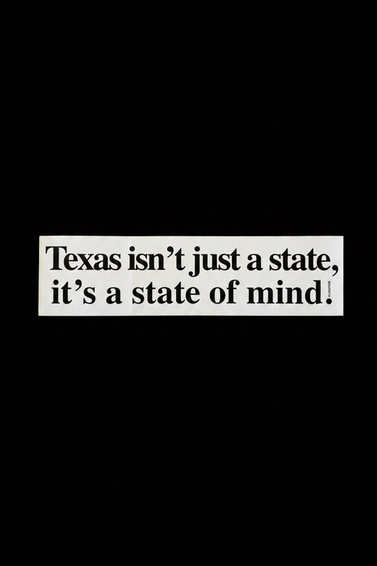 THANK YOU - Texas Isn’t Just a State Sticker