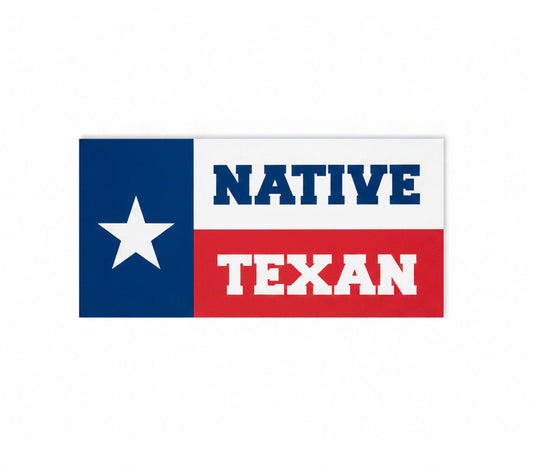 THANK YOU - Native Texan Sticker