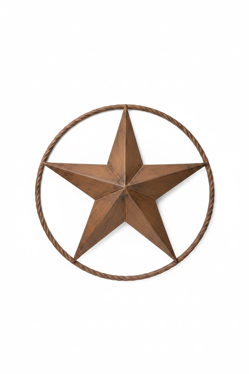 THANK YOU - Lone Star with twisted wire