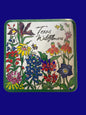 THANK YOU - Texas Wildflowers Coasters with Cork Backing