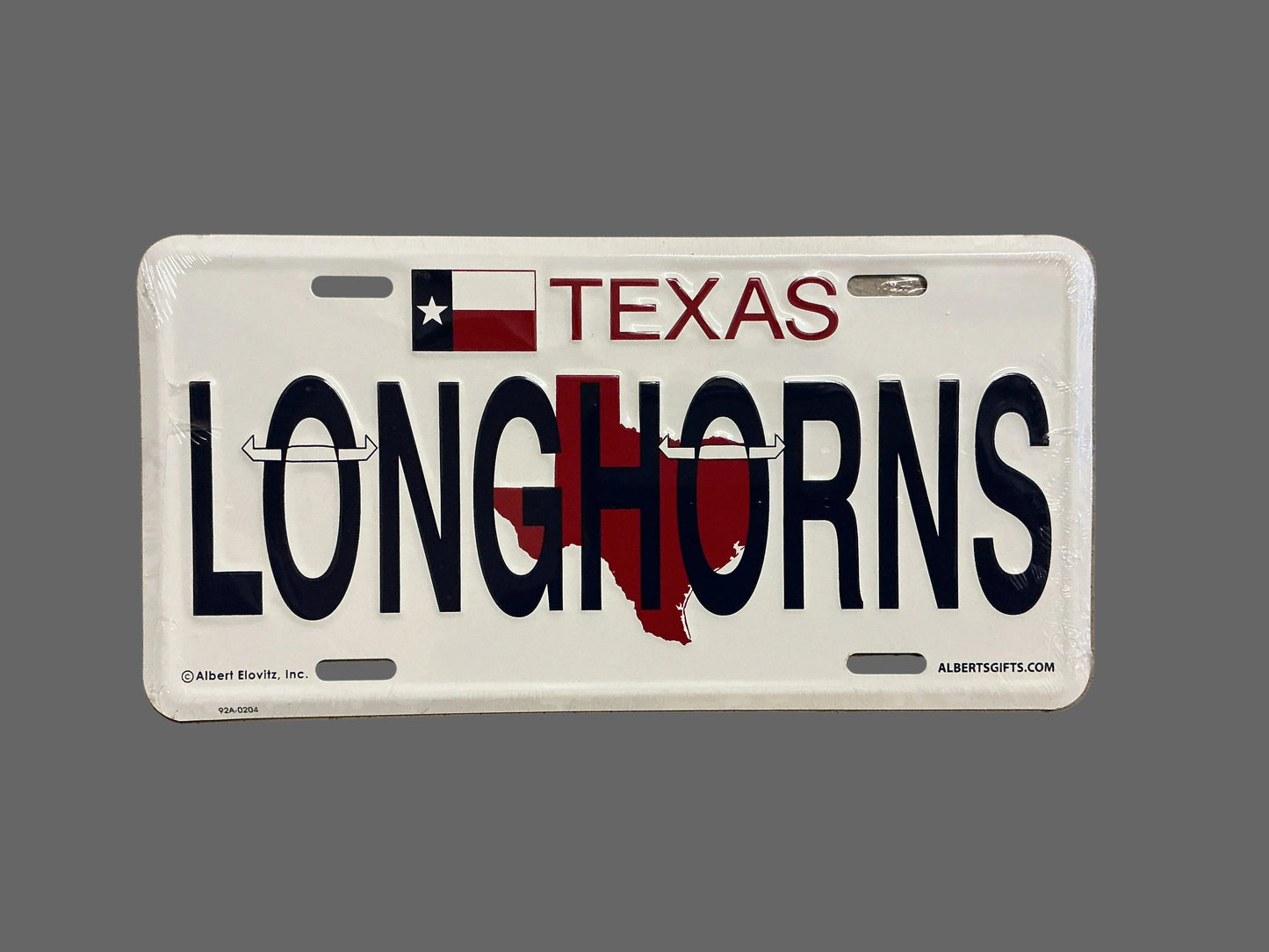 THANK YOU - Texas License Plate - Longhorns