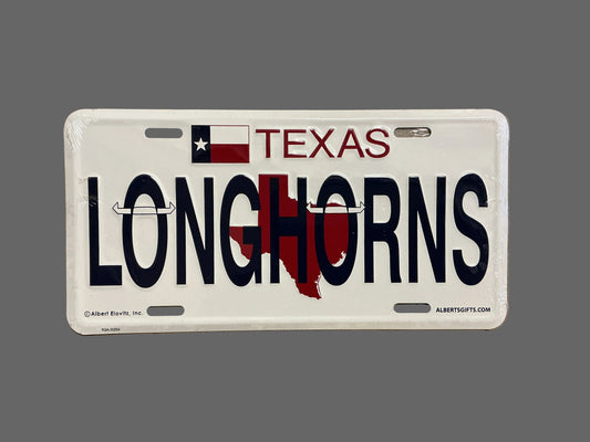 THANK YOU - Texas License Plate - Longhorns