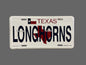 THANK YOU - Texas License Plate - Longhorns