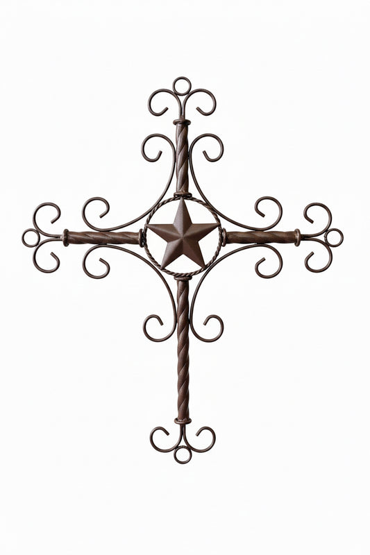 THANK YOU - Metal Cross with Star