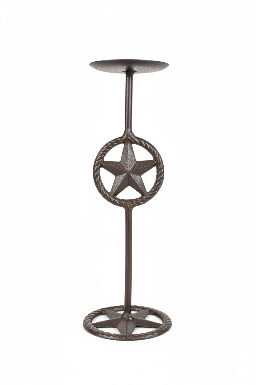 THANK YOU - Texas Lone Star Candle Holder (single leg)