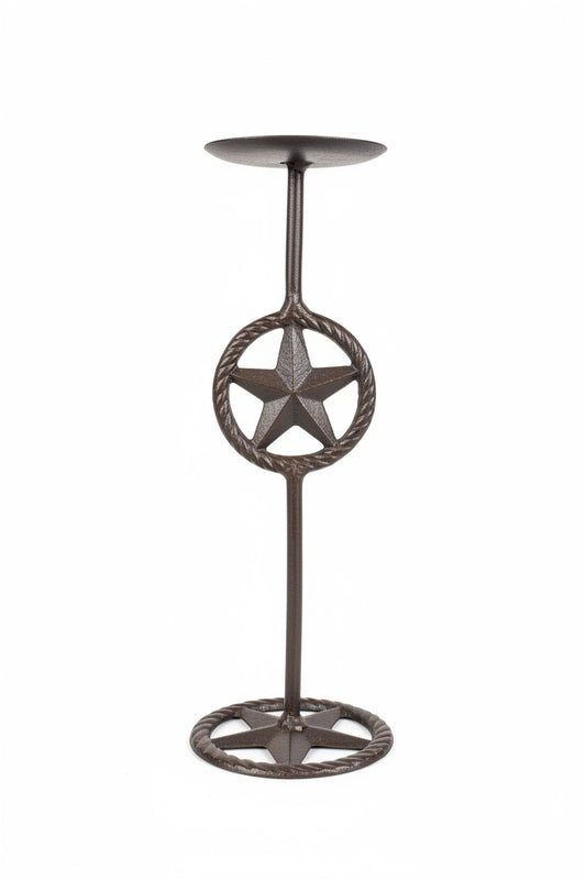 THANK YOU - Texas Lone Star Candle Holder (single leg)