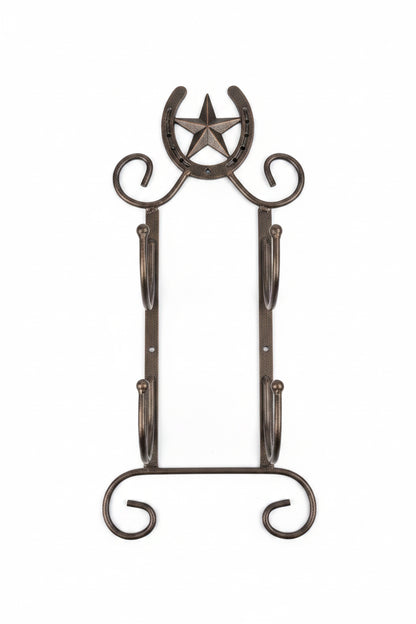 THANK YOU - Lone Star Horseshoe Rolled Towel Rack