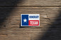THANK YOU - Honorary Texan Sticker