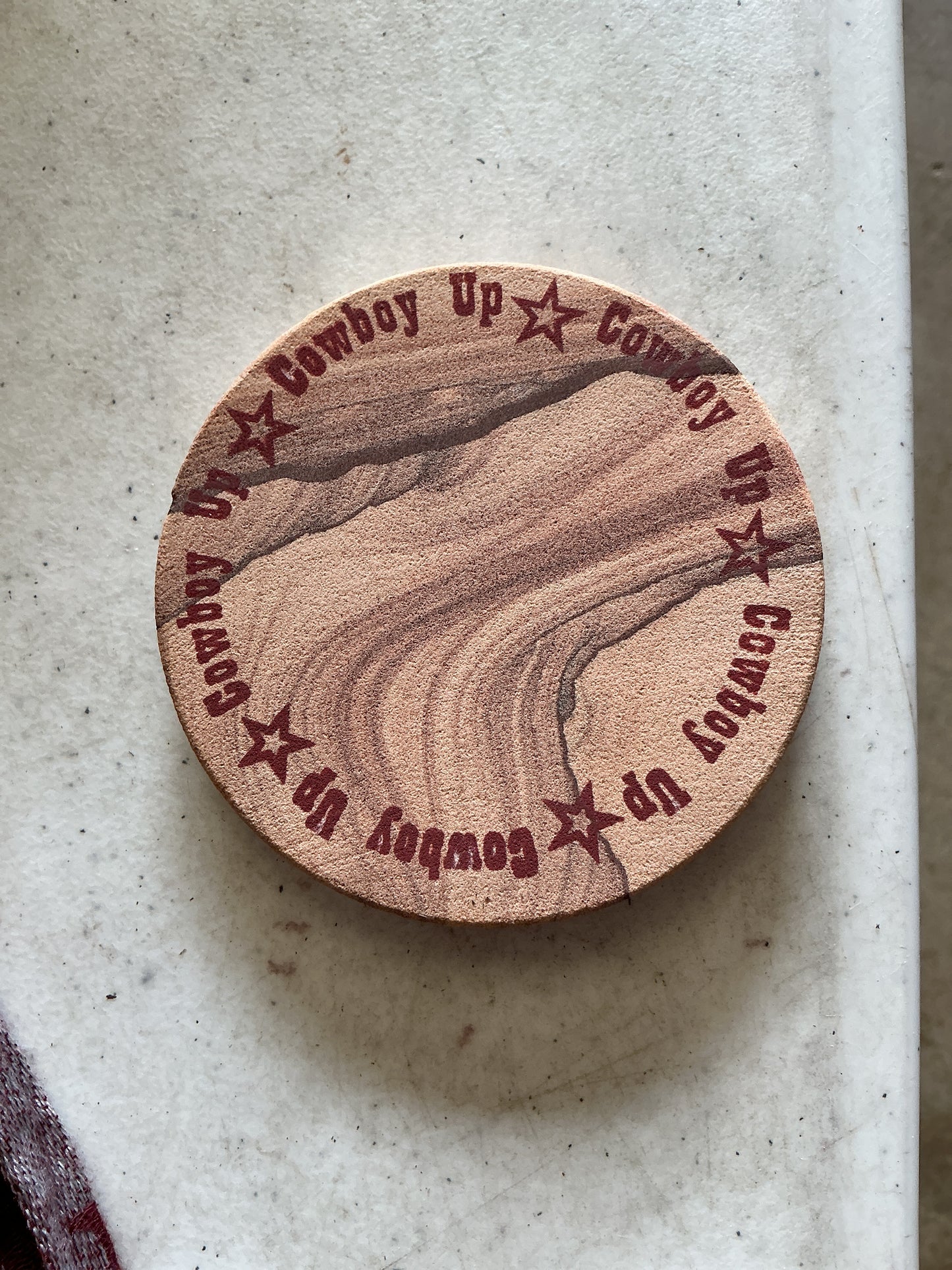THANK YOU - Texas Size Sandstone Coasters