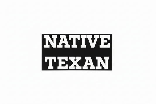 THANK YOU - Native Texan Sticker