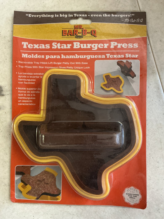 THANK YOU - Texas Shaped Hamburger Press