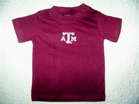 Baby Texas Aggie T-Shirt with Embroidered ATM logo