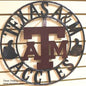 Texas Aggies Gig 'em Texas A&M Metal Art Small