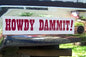 Howdy Dammit - Texas Bumper Sticker