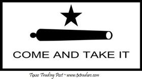 Come and Take It Bumper Sticker with Lone Star