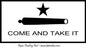 Come and Take It Bumper Sticker with Lone Star