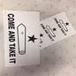 Come and Take It Stickers