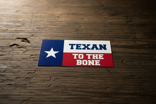 THANK YOU - Texan to the Bone Sticker